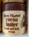 Queen elisabeth cocoa butter hand and body craem