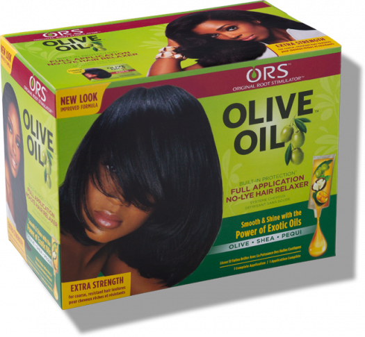 Olive Oil Full Application No-Lye Relaxer Kit - Extra Strength,