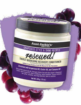 Aunt Jackie's Grapeseed Style Rescued! Thirst Quenching Recovery Conditioner