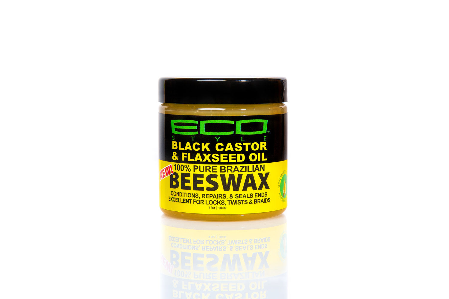 BEESWAX WITH BLACK CASTOR & FLAXSEED OIL