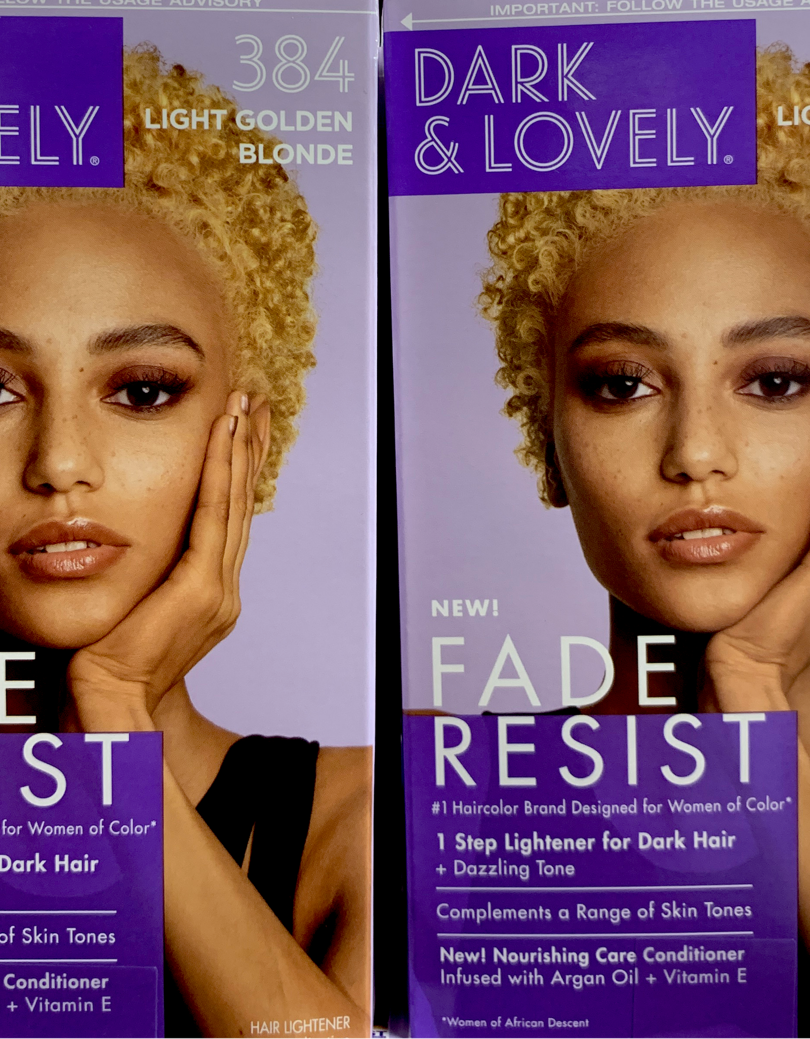 Dark and Lovely Light Golden Blonde 384